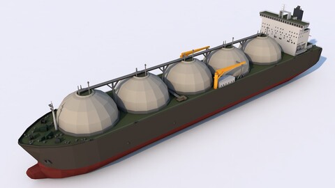 Gas Carrier Tanker Ship