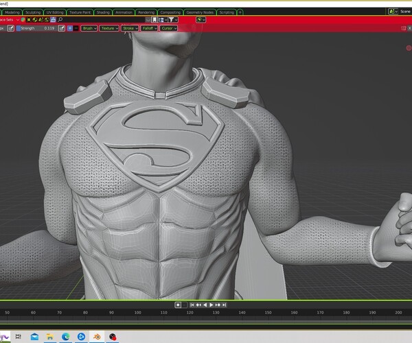 ArtStation - SUPERMAN (3DPrint READY STL) | Resources