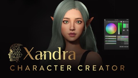 ArtStation - Xandra Character Creator - Standard Edition | Game Assets