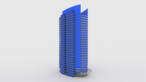 3D Model Tower 8