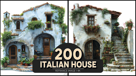 Italian House 4K Reference/Concept Images