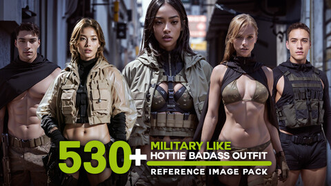 Military Like Hottie Badass Outfit