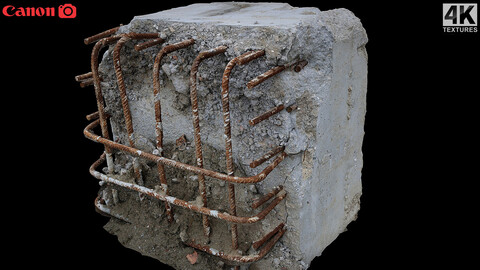 concrete block ruins construction photogrammetry