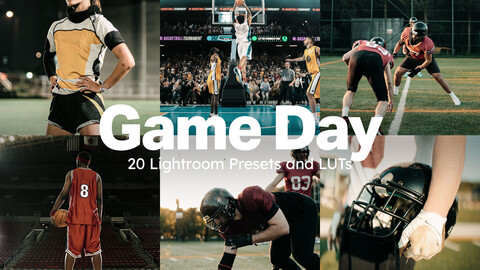 20 Game Day LUTs & Lightroom Presets