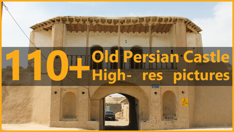 110+ High-resolution photos of Old Persian Castle - Vol. 01