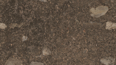 Concrete Seamless Texture 2k (2048*2048) | EXR 5 | JPG 5 File Formats All Texture Apply After Object Look Like A 3D. (1K preview image)