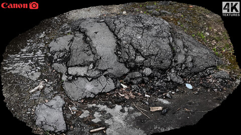 ashpalt debris pile photogrammetry