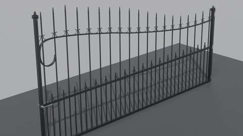 Gate with Handle