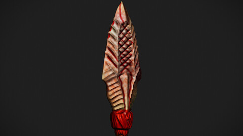 Stylized 3d Arrow Gaming Prop