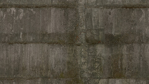 Concrete Seamless Texture 2k (2048*2048) | EXR 5 | JPG 5 File Formats All Texture Apply After Object Look Like A 3D. (1K preview image)