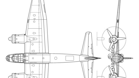 Junkers Ju 88 A-4-svg vector file