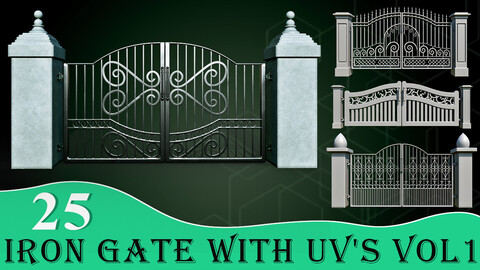 25 Iron Gate With UV's Vol 1