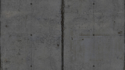 Concrete Seamless Texture 2k (2048*2048) | EXR 5 | JPG 5 File Formats All Texture Apply After Object Look Like A 3D. (1K preview image)