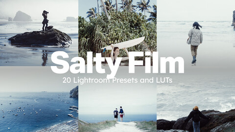 20 Salty Film LUTs & Lightroom Presets