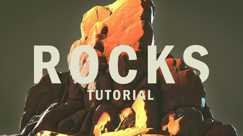 Rocks Creation Tutorial ! (Zbrush to Marmoset Toolbag)