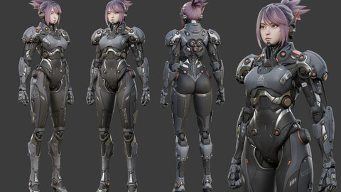 Robot Girl Project files