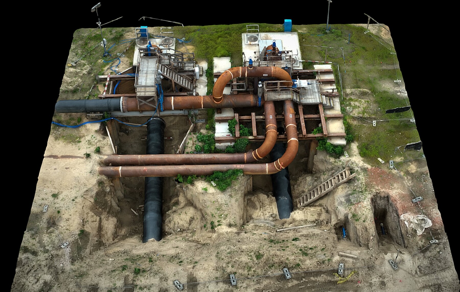 ArtStation - pipeline terrain constructions dronescan | Resources