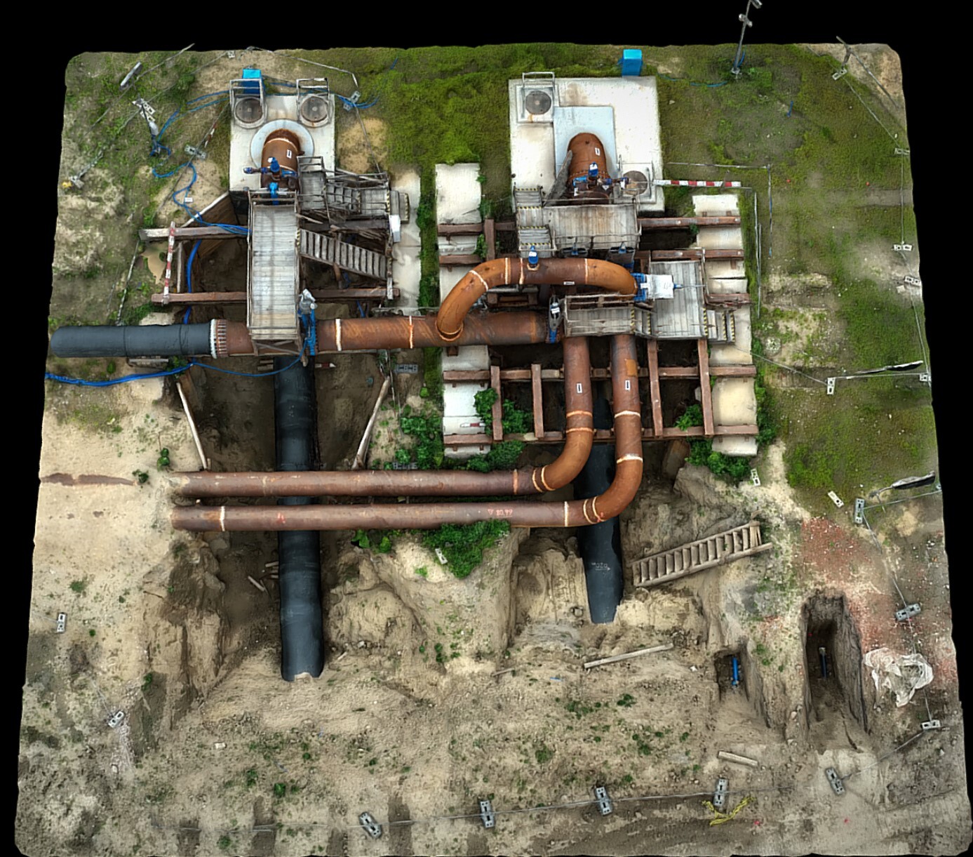 ArtStation - pipeline terrain constructions dronescan | Resources