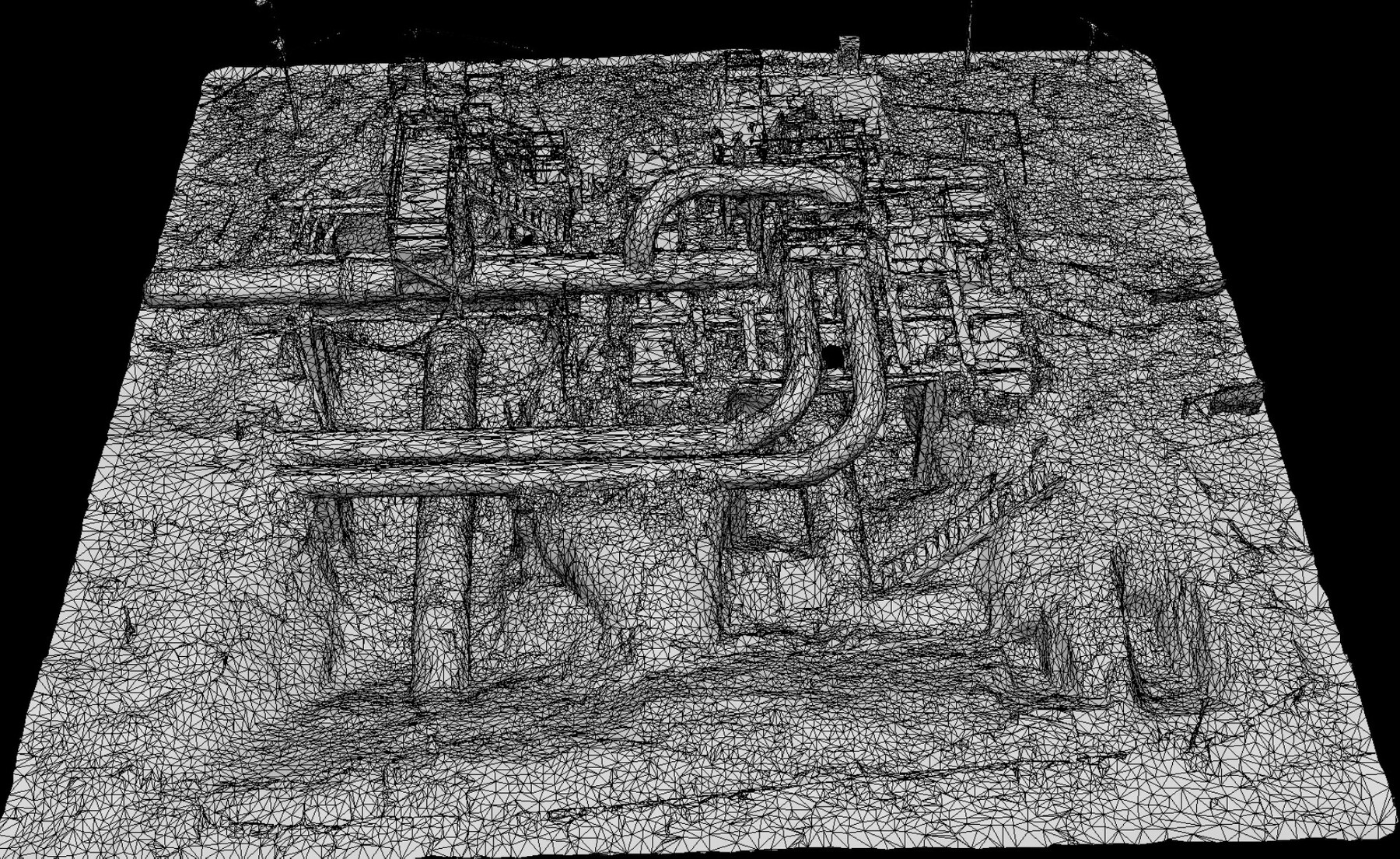 ArtStation - pipeline terrain constructions dronescan | Resources