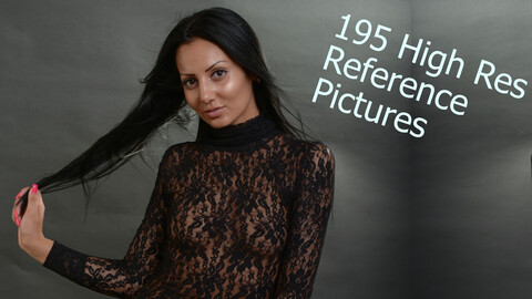 Reference Pack - PR0071 - Black lingerie in a foggy studio