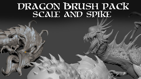 Dragon spike and Scales Brush Pack