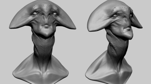 Fantasy Creature Head E