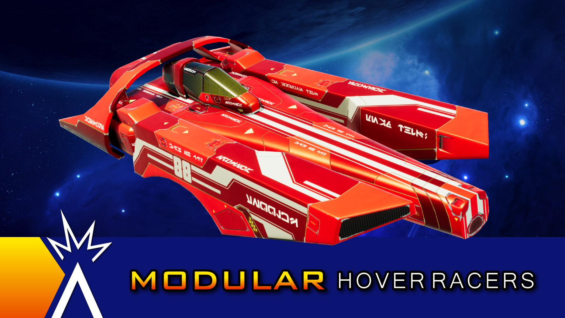 ArtStation - Sci-Fi Modular Hover Racers | Game Assets