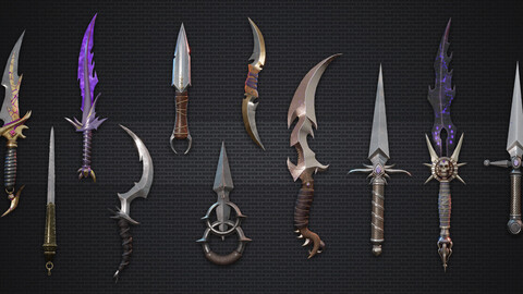 Fantasy Dagger Collection | HiepVu