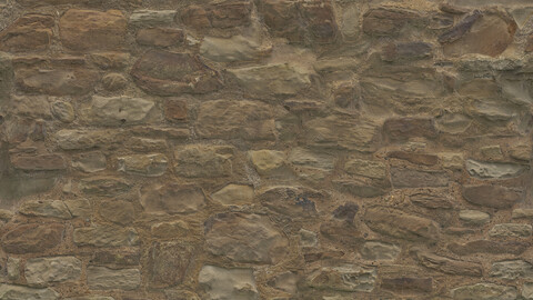 Historical Seamless Texture 2k (2048*2048) | EXR 5 | JPG 5 File Formats All Texture Apply After Object Look Like A 3D. (1K preview image)