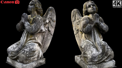 graveyard angel tombstone sculpt photogrammetry