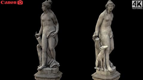 ancient figure woman photogrammetry