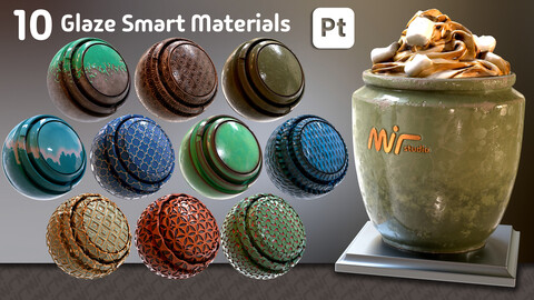 10 Glaze Smart Material