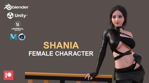 Shania Female Character