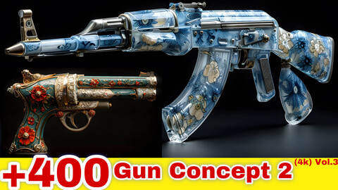 +400 Gun Concept2 (4k)