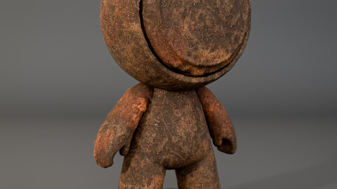 PBR - VERY RUSTY METALLIC SURFACE - 4K MATERIAL