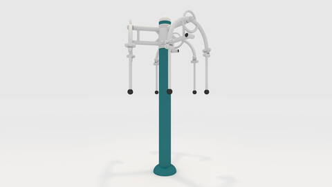 3D Model Gym Outdoor 12