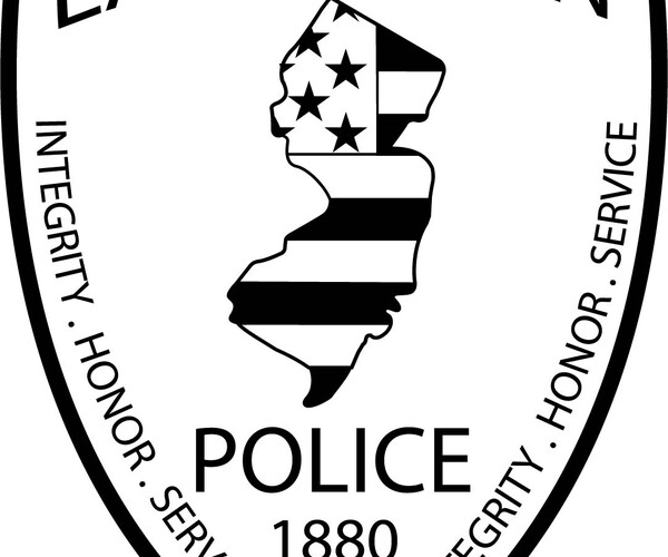 ArtStation - Eastampton NJ Police Patch Vector File badge, black white ...