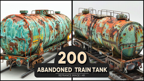 Abandoned  Train Tank 4K Reference/Concept Images