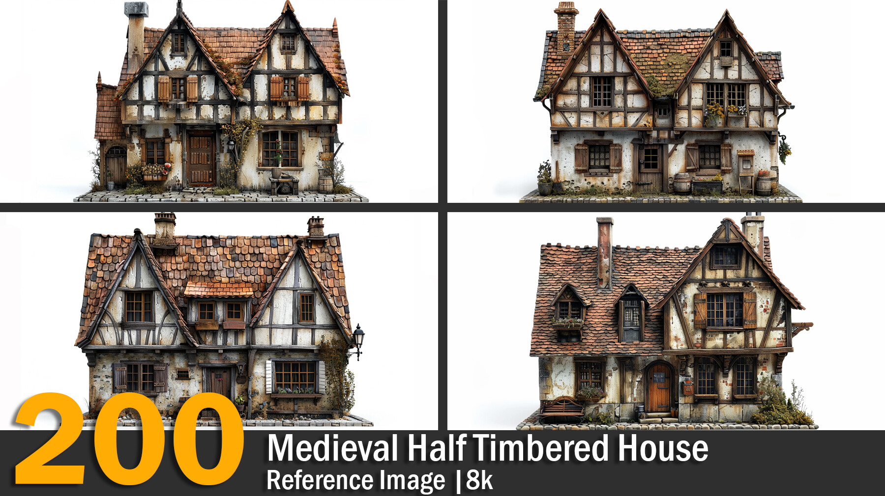 ArtStation - Medieval Half Timbered House | Reference Images | 8K ...