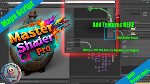 Maya - Master Shader Pro