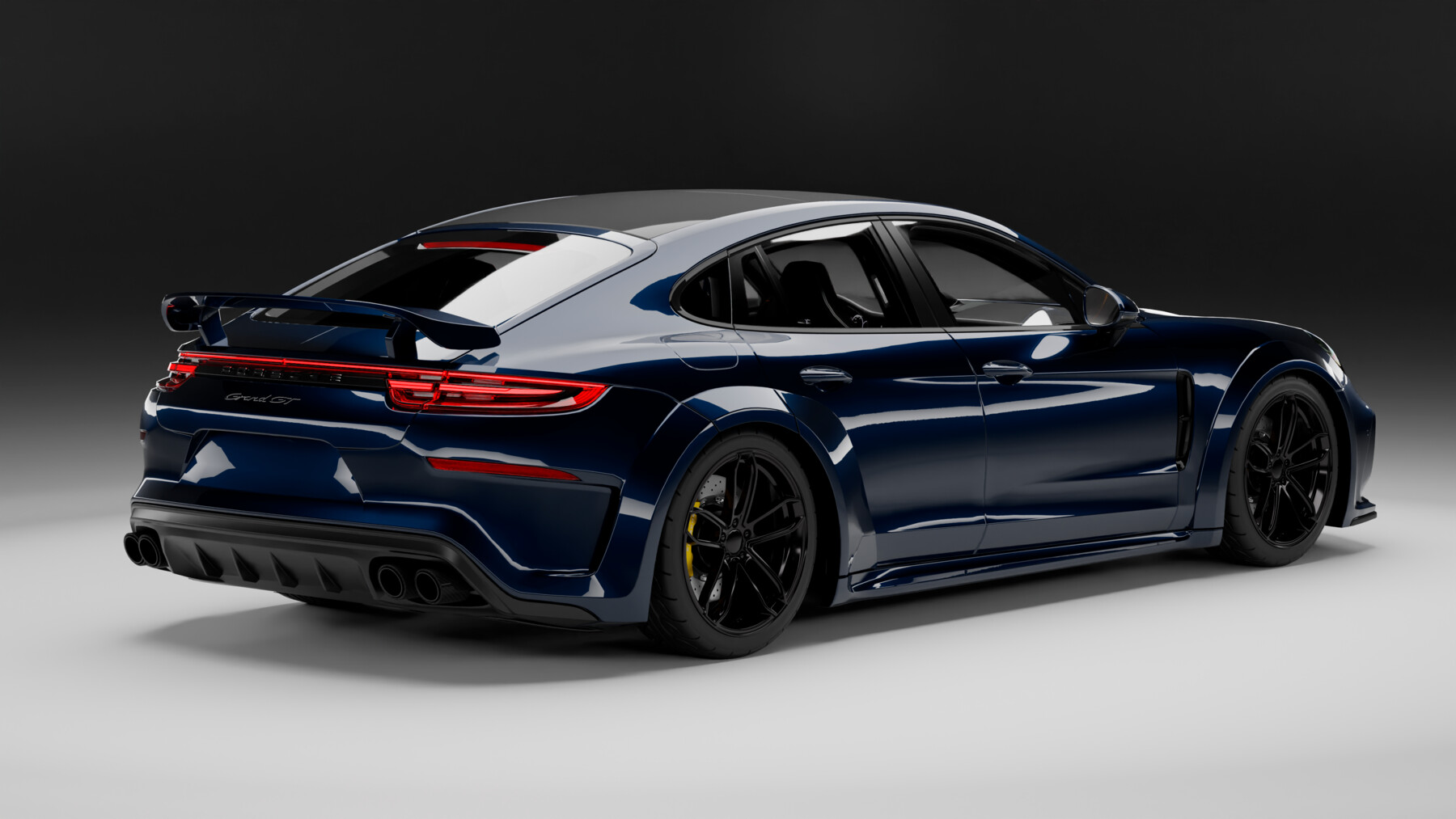 Artstation Porsche Panamera Grandgt Techart Resources 2400