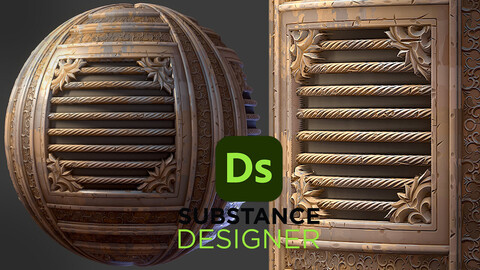 Stylized Fantasy Floor - Substance 3D Designer