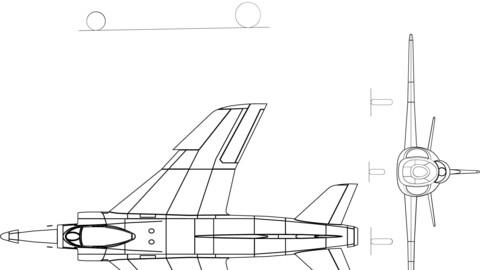 Supermarine Swift-svg vector file