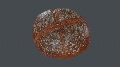 food_0015_Bread_ Cambagne (Photogrammetry,3Dscan,photoscan)