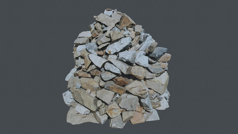 stone mound_0003 (Photogrammetry,3Dscan,photoscan)