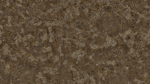 Metal Seamless Texture 2k (2048*2048) | EXR 5 | JPG 5 File Formats All Texture Apply After Object Look Like A 3D. (1K preview image)