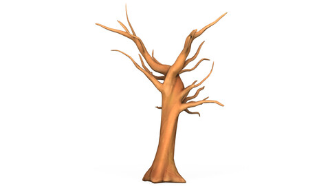 Cartoon Tree Trunk 01