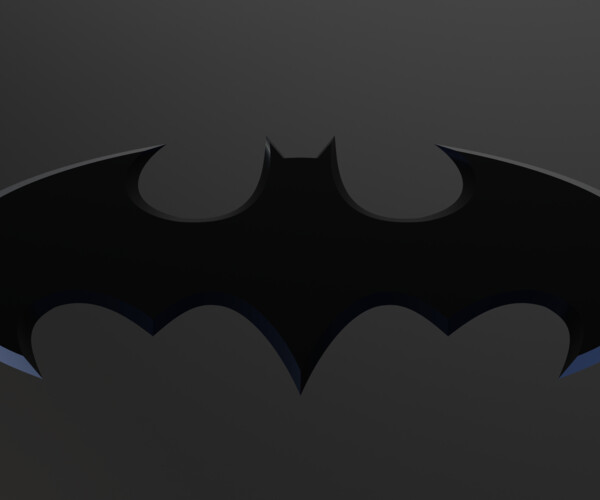 ArtStation - Classic Logo Batarang | Game Assets