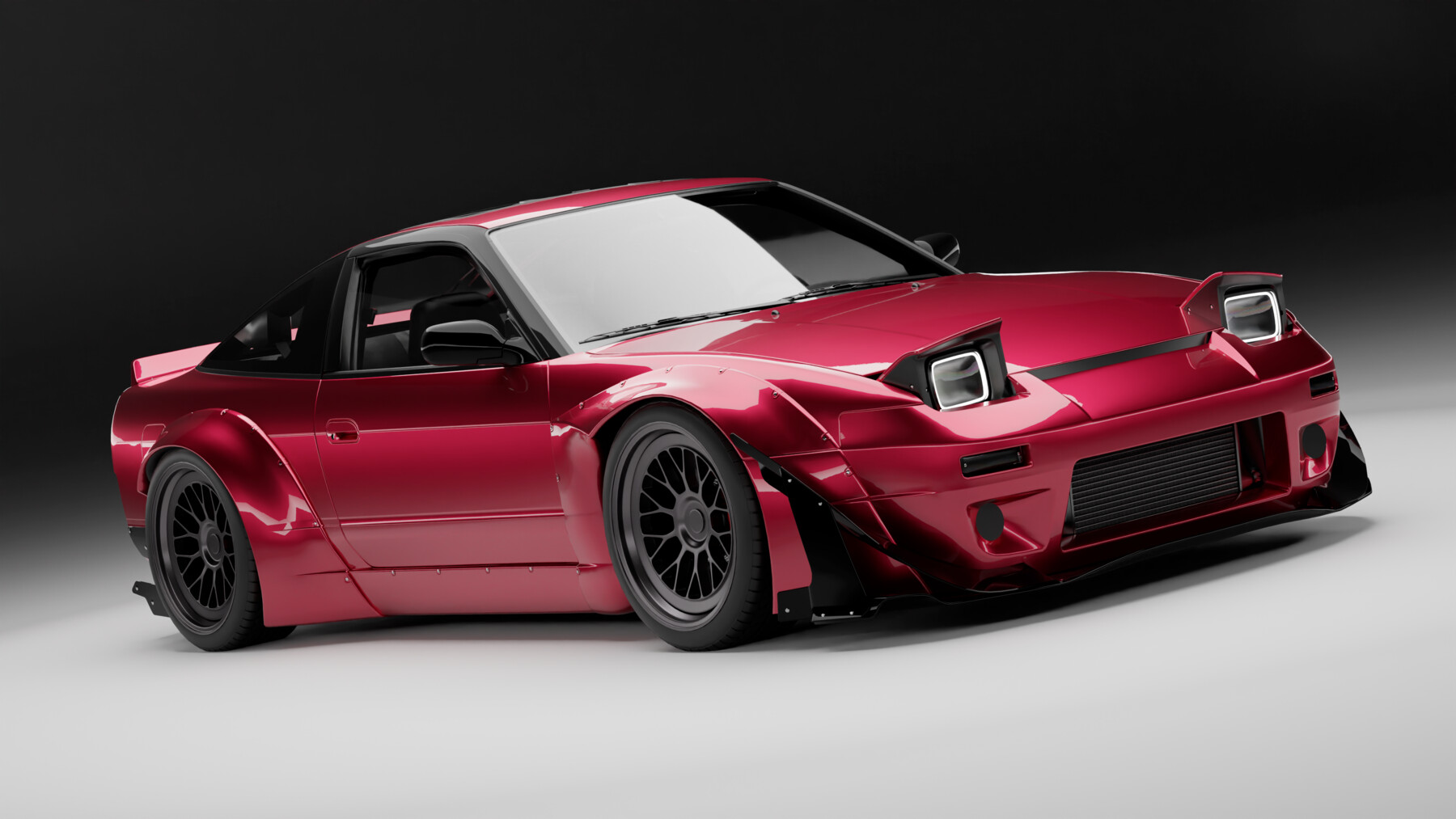 ArtStation - Nissan 240SX Rocket Bunny | Resources