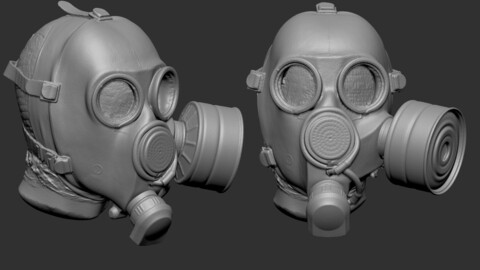 RAW SCAN Soviet GasMask